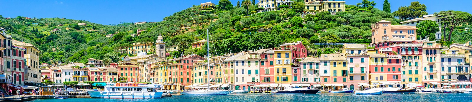 Portofino aan de Bloemenriviera Italië